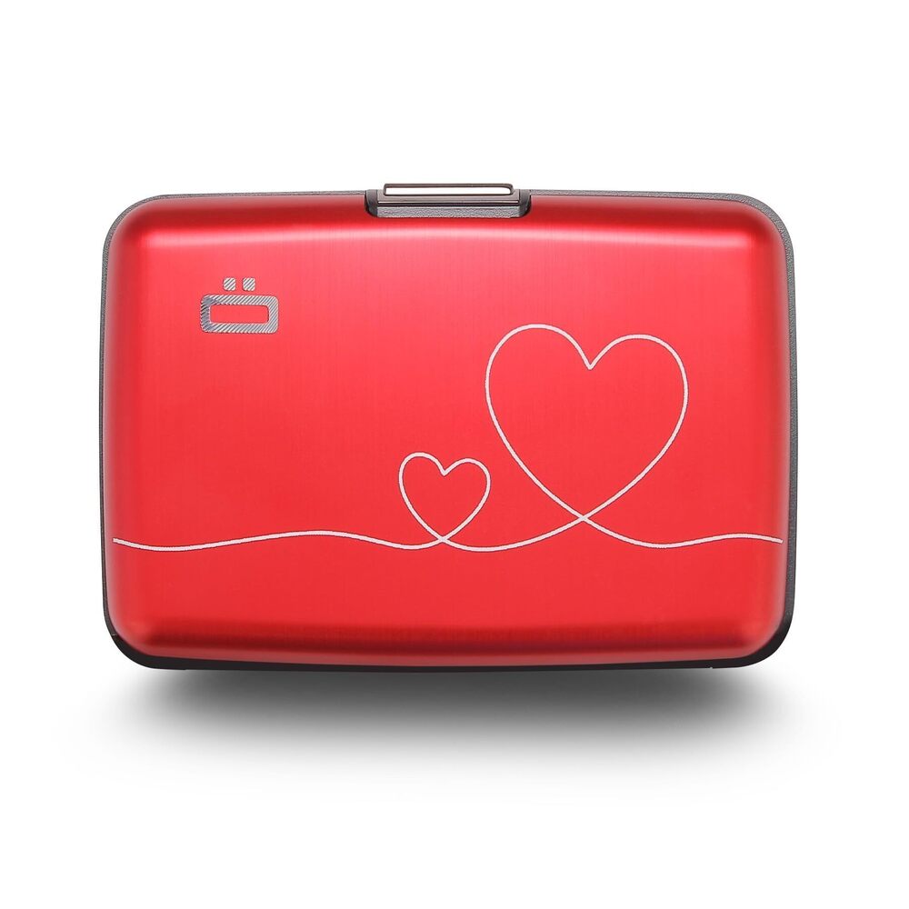 5101 Aluminum card holder with metal lock, RFID protection against fraud